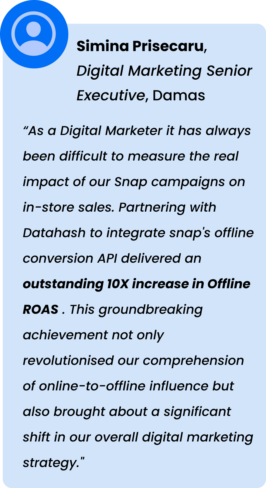 Measuring the Offline Impact of your Snap campaigns - Datahash